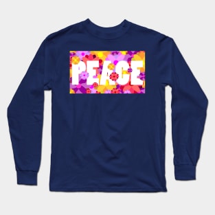Flower Peace Long Sleeve T-Shirt